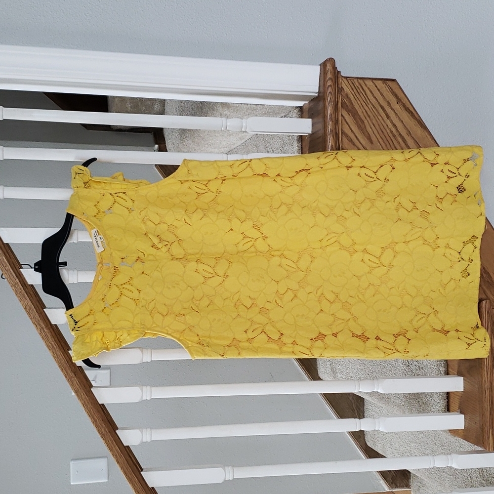 Yellow lace 💛 summer dress